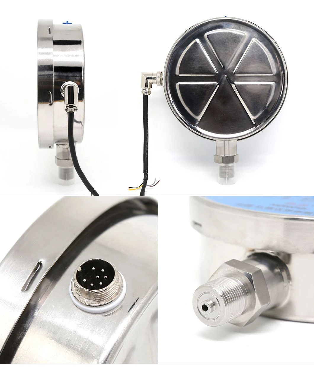 digital pressure gauge with output
