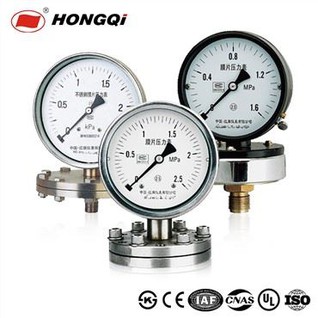 স্টেইনলেস স্টিল ডায়াফ্রাম প্রেসার গেজ