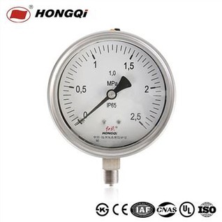 150 মিমি নিম্ন / পিছনে মাউন্ট স্টেইনলেস স্টিল মানোমিটার জলবাহী জল চাপ ভ্যাকুয়াম নেতিবাচক চাপ তেল চাপ বায়ুসংক্রান্ত অক্সিজেন গেজ