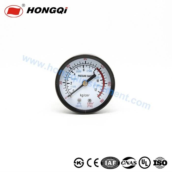 Dia 50mm General Pressure Gauge With Brass Socket UV Scale Mark