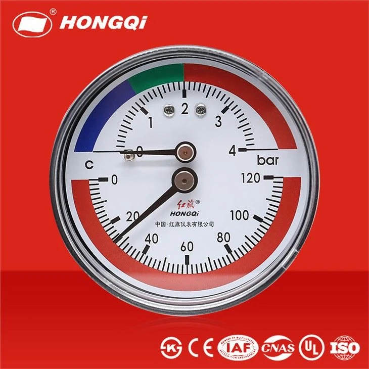 temperature pressure gauge