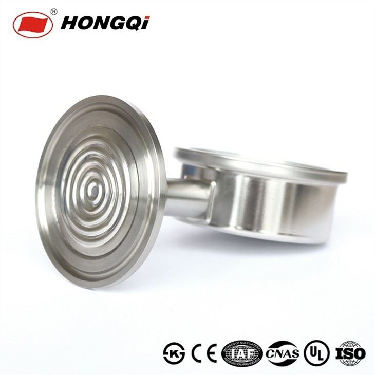 Flange Type Hygeian Diaphragm Pressure Gauge