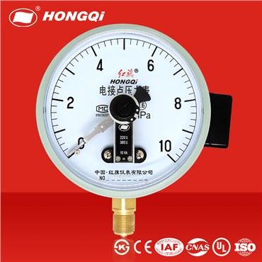 Dia 150mm বৈদ্যুতিক যোগাযোগ ভ্যাকুয়াম চাপ গেজ